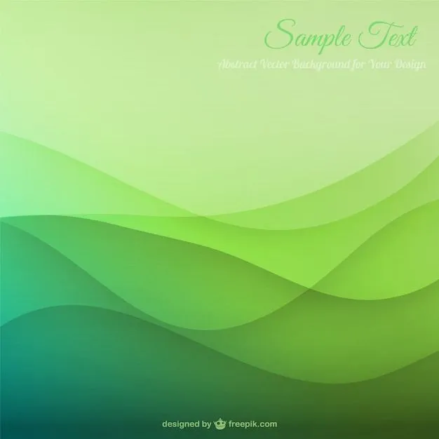 Fondo con ondas verdes | Descargar Vectores gratis Fondo con ondas verdes | Descargar Vectores gratis