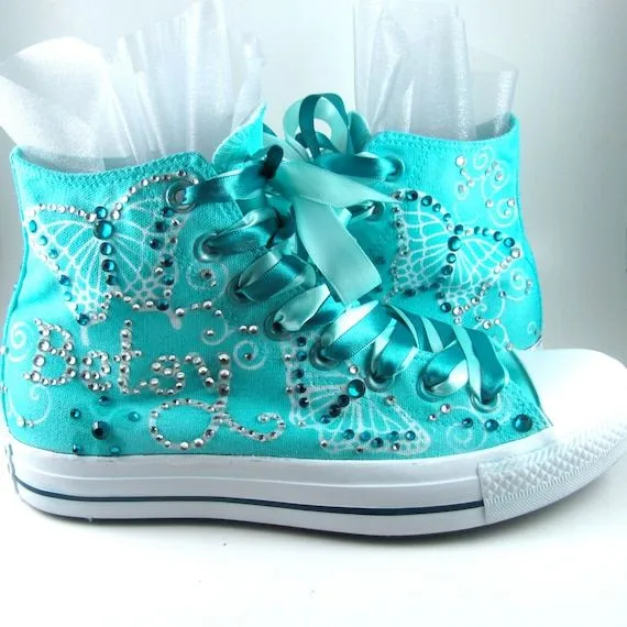 Custom Airbrushed Converse Sneakers ANY color on WHITE by Plooms Custom Airbrushed Converse Sneakers ANY color on WHITE by Plooms