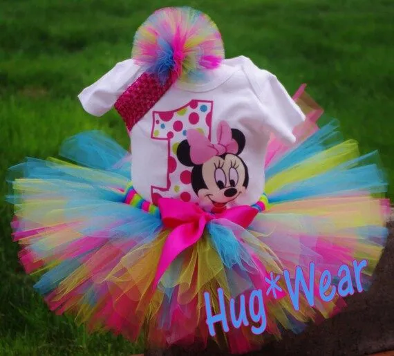 Como hacer un tutu de Minnie Mouse - Imagui