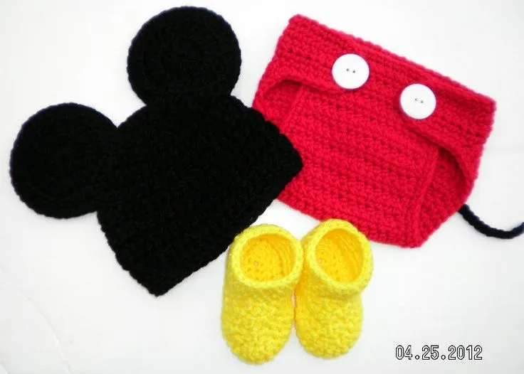 Mickey Mouse a crochet - Imagui
