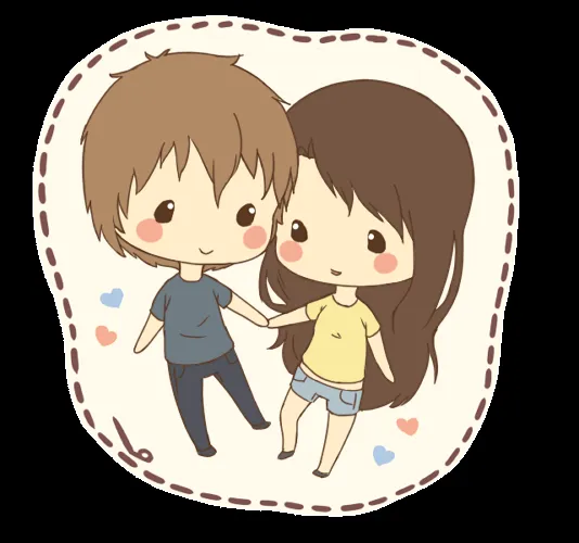 Cut me chibi couple SAMPLE by BosziComm on DeviantArt Cut me chibi couple SAMPLE by BosziComm on DeviantArt