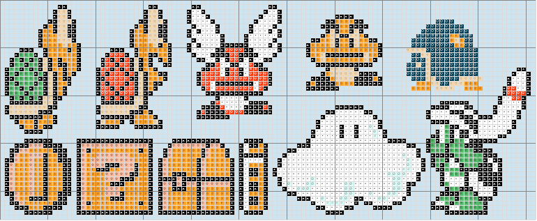 Mario Bross en punto de cruz - Imagui