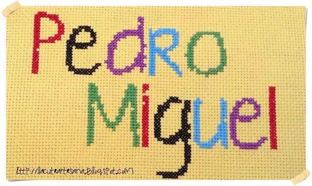 La Cute Artesana: Punto de Cruz