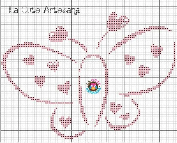 La Cute Artesana: Punto de Cruz: abril 2015 La Cute Artesana: Punto de Cruz: abril 2015