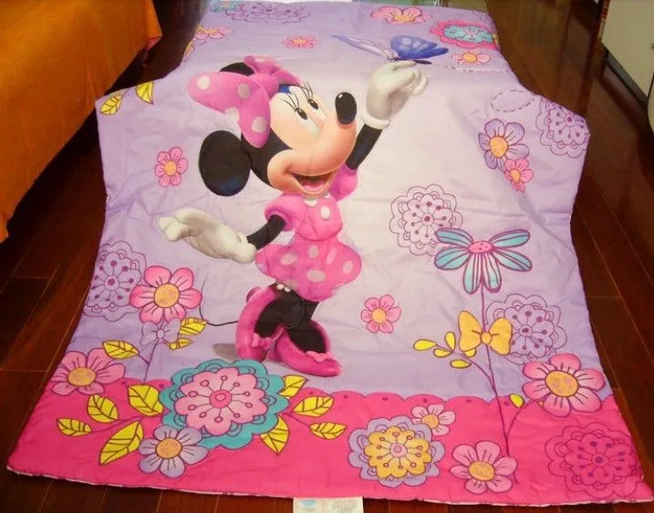 Cute children quilt cartoon minnie quilt baby bedding product baby ...