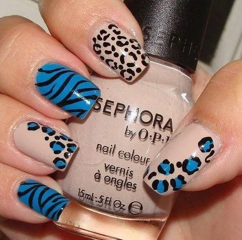 Damn Anchor...............: Animal print: Leopardo (tutorial)