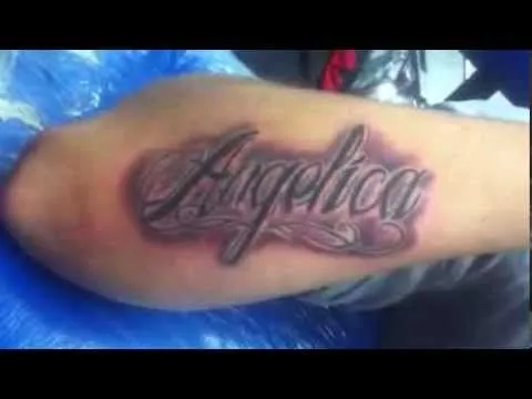 CUYI TATTOO Tatuaje Letras Lettering Chicano Cholo LA - YouTube