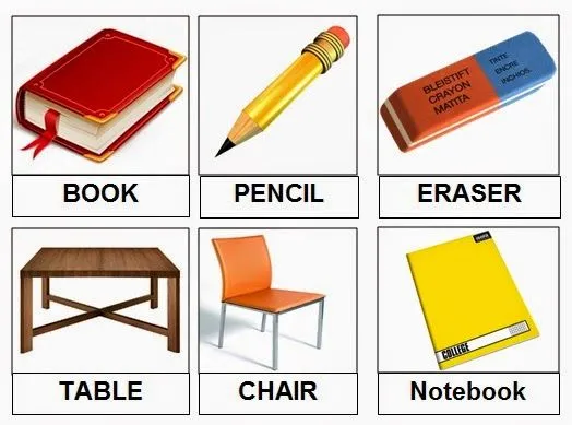 Cyber PuntoNet : Útiles escolares en ingles Cyber PuntoNet : Útiles escolares en ingles