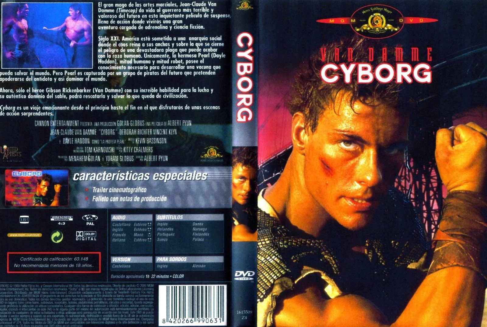 cyborg ( van damme ) ( latino ) - descargar peliculas audio latino ... cyborg ( van damme ) ( latino ) - descargar peliculas audio latino ...