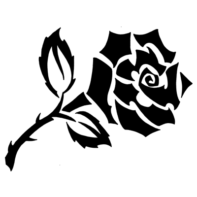 T r i b a l - S w o r d: tribal rose