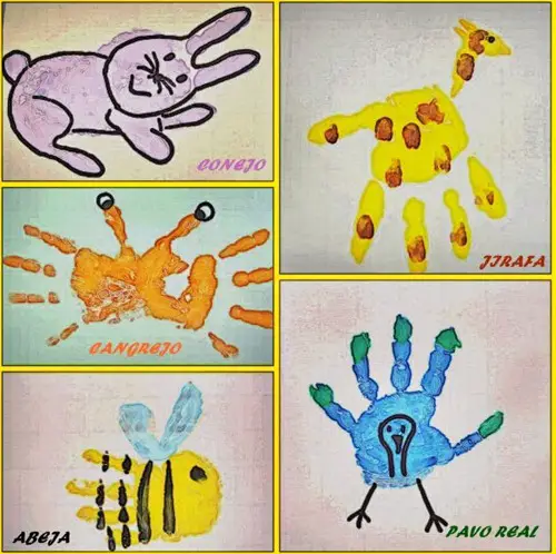 Dactilopintura - Manualidades Infantiles