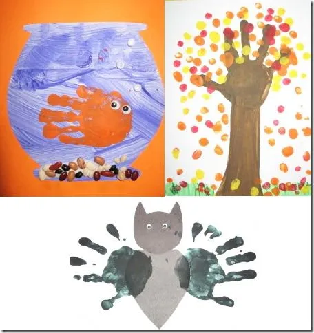 Dactilopintura, pintura con las manos para niños | Colorear Dactilopintura, pintura con las manos para niños | Colorear