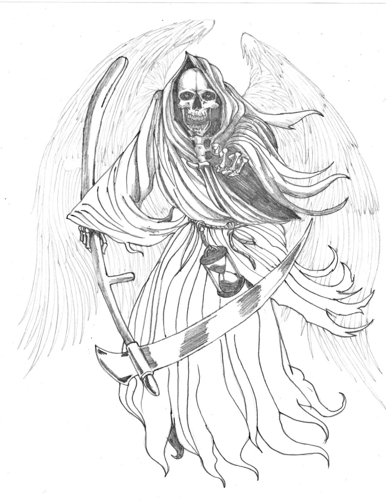 Daily drawing challenge Day 11 Death / Desafío de dibujo diario Día 11 Muerte — Hive Daily drawing challenge Day 11 Death / Desafío de dibujo diario Día 11 Muerte — Hive