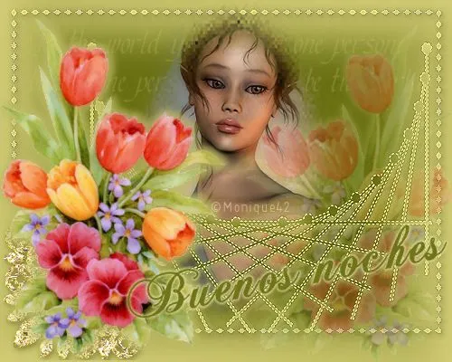 DAMA FLORES BUENAS NOCHES - AMIGOS EN CRISTO - Gabitos