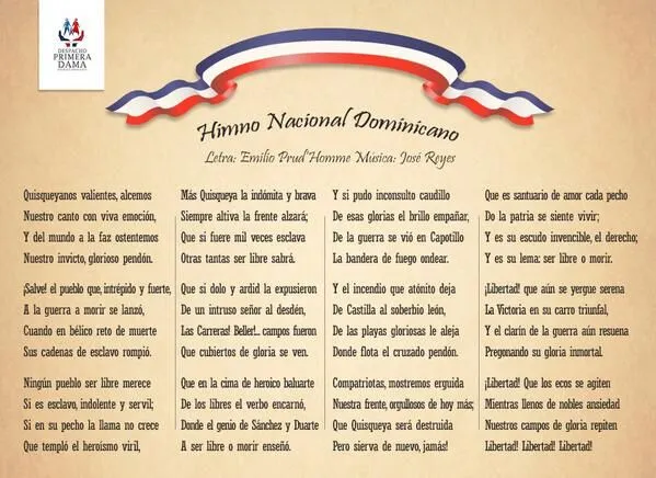 Primera Dama on Twitter: "¿Te sabes las 12 estrofas del Himno ...