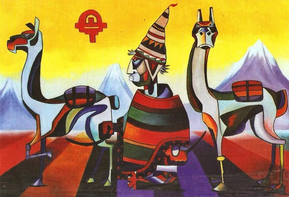 Damas Andinas Javier Gustavo Ayala Lopéz - Artelista.