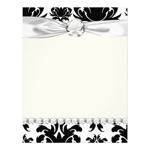 damasco_branco_preto_formal_ ...