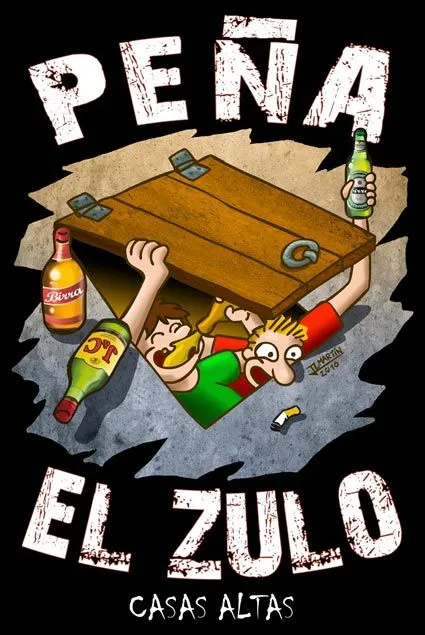 Dame un Lápiz Studio: Diseño de una Camiseta: Grupo Peña el Zulo Dame un Lápiz Studio: Diseño de una Camiseta: Grupo Peña el Zulo