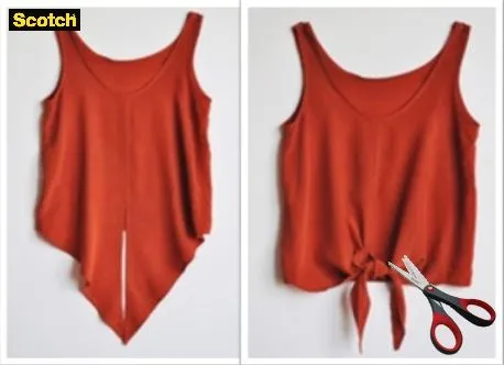 Te damos una idea para que hagas una blusa de moda y para que ... Te damos una idea para que hagas una blusa de moda y para que ...