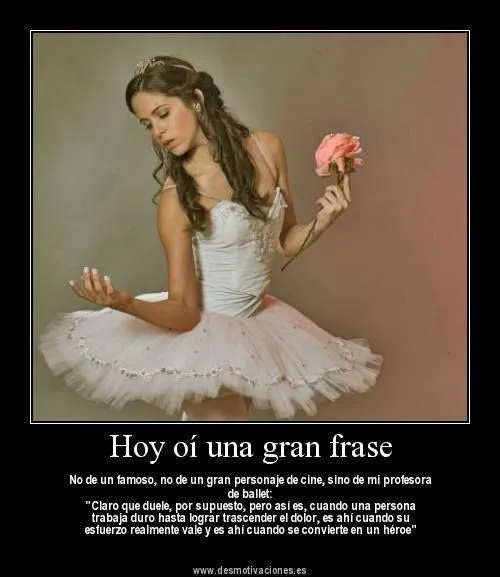 frases danza | •FRASES❤ | Pinterest | Frases