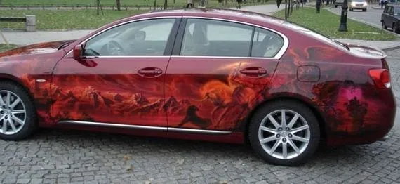 Dando Noh!!!: Aerografia em carros