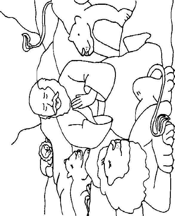 Imagenes de daniel en el pozo de los leones para colorear - Imagui Imagenes de daniel en el pozo de los leones para colorear - Imagui