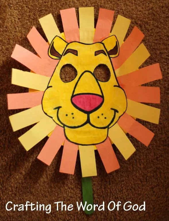 Daniel En El Foso De Los Leones | Manualidades Biblicas