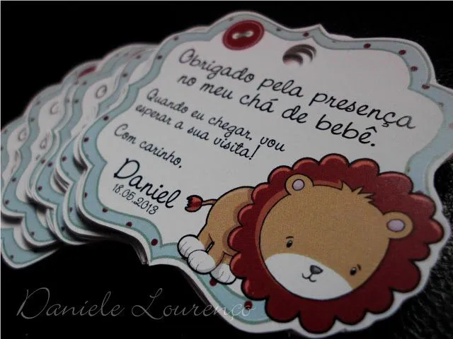 Daniele Lourenço: Tags de Agradecimento - Chá de Bebê do Daniel Daniele Lourenço: Tags de Agradecimento - Chá de Bebê do Daniel