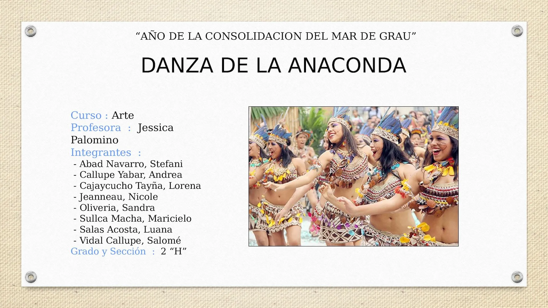 danza de la Anaconda - CALAMEO Downloader