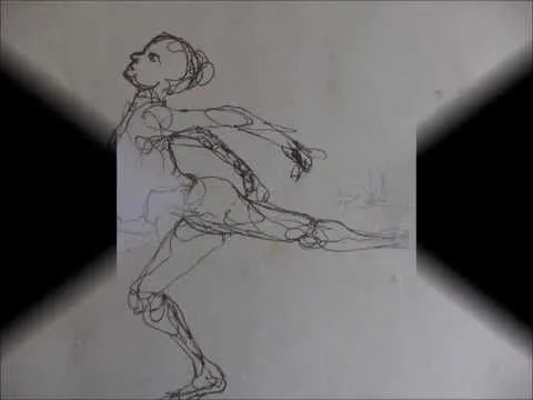 Danza Contemporanea I, dibujos by Rogger Art - YouTube
