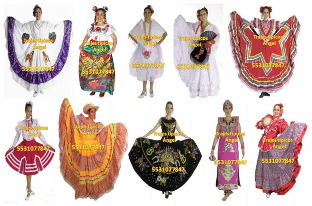 danza folklorica: vestuario