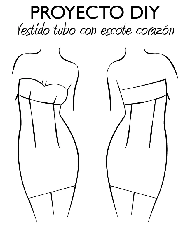 Dare to DIY: Tutorial DIY: vestido palabra de honor con escote corazón