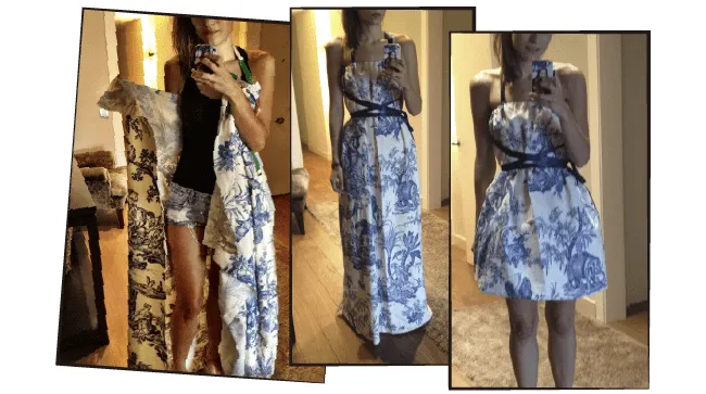 Dare to DIY: El vestido DIY más fácil del mundo