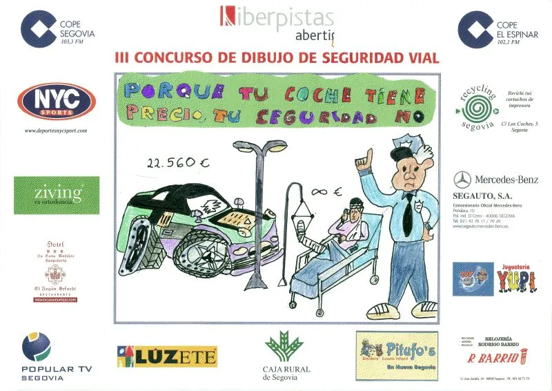Dibujos de seguridad vial - Imagui