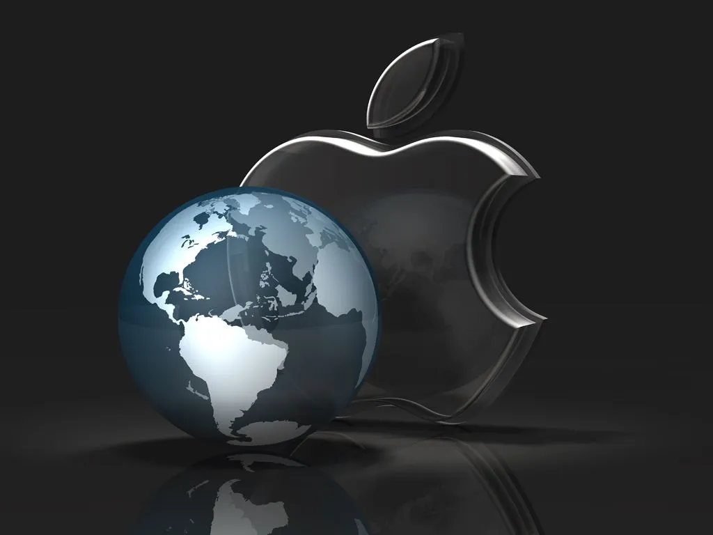  ... dark glass Apple logos | Norebbo – Pro Designer and 3D Illustrator