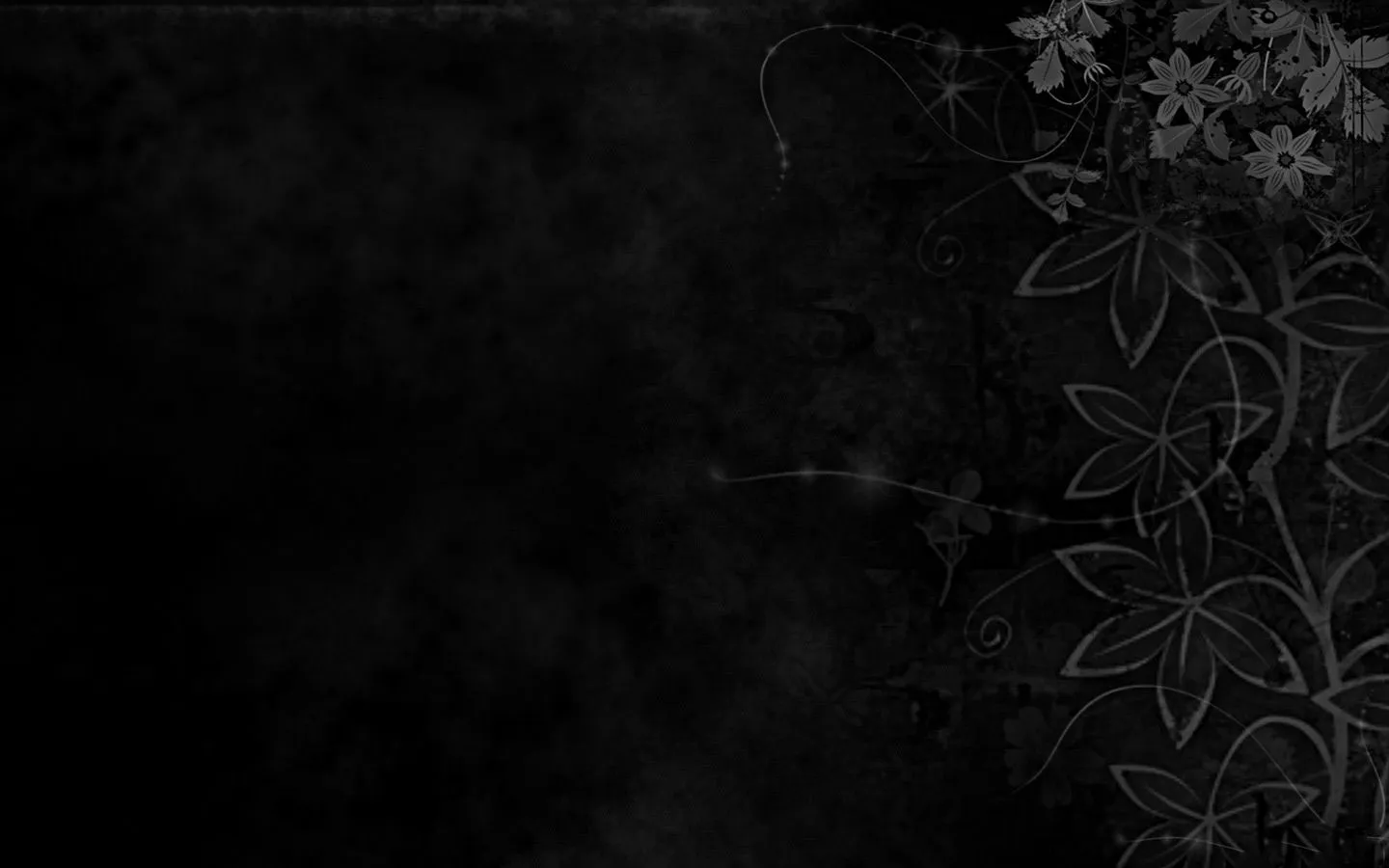 Dark_Vector_flowers_abstract_ ...