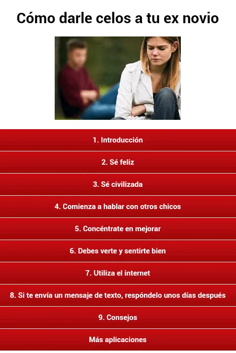 Cómo darle celos a tu ex novio - Android Apps on Google Play Cómo darle celos a tu ex novio - Android Apps on Google Play