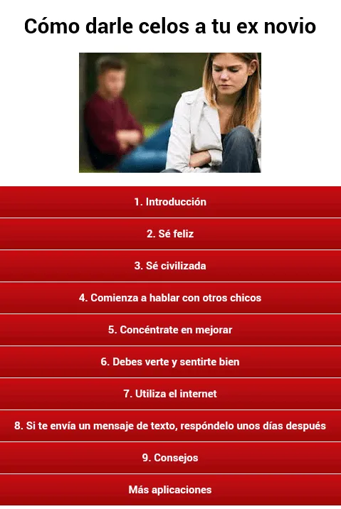 Cómo darle celos a tu ex novio - Android Apps on Google Play