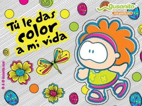 Tú le das color a mi vida | Imagenes Tiernas - Imagenes de Amor