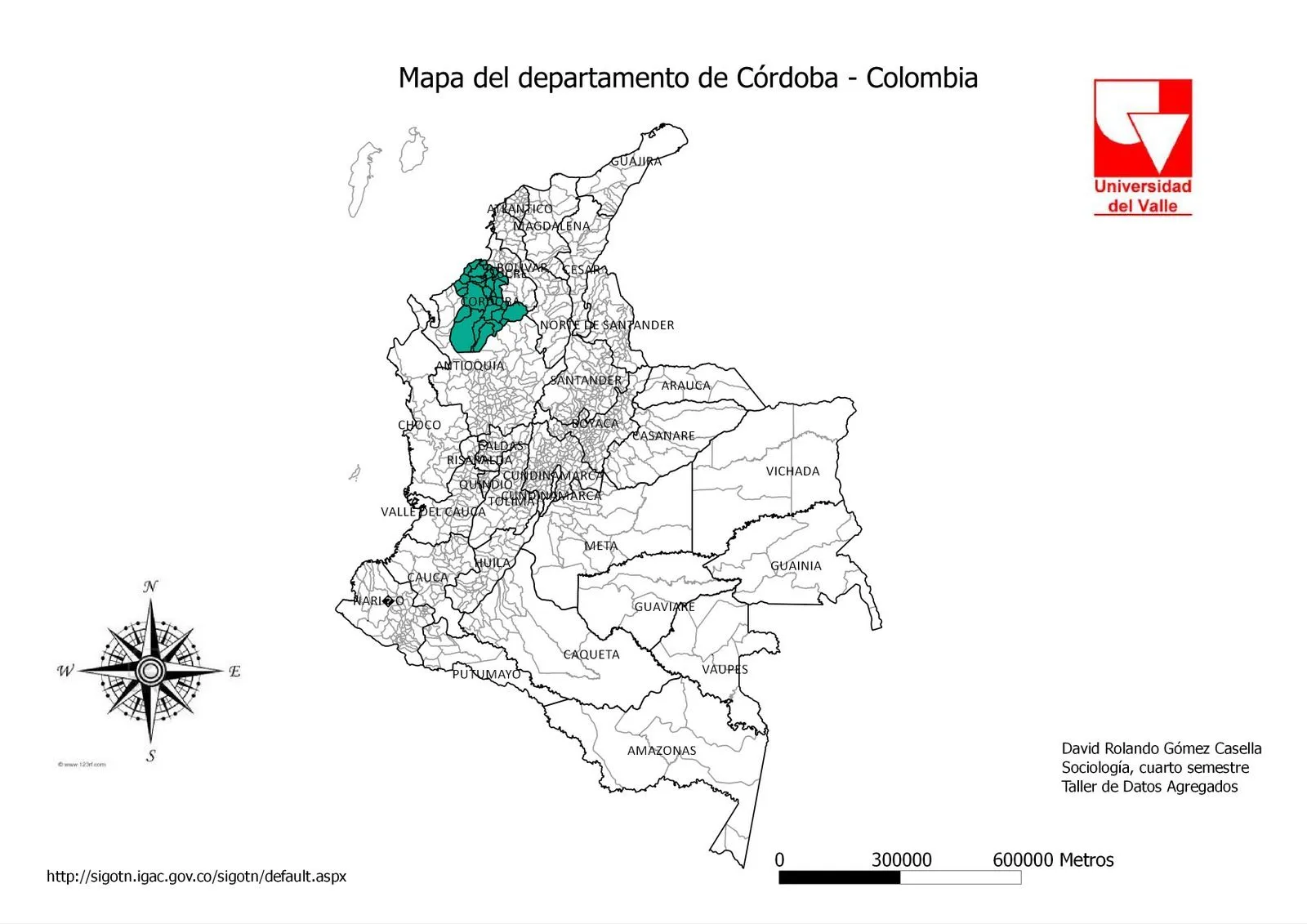 Datos agregados: Mapas de los límites del departamento de Córdoba ... Datos agregados: Mapas de los límites del departamento de Córdoba ...