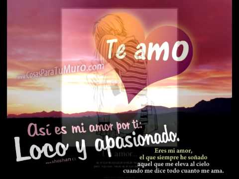 David Cañizares Te amo Video) - YouTube