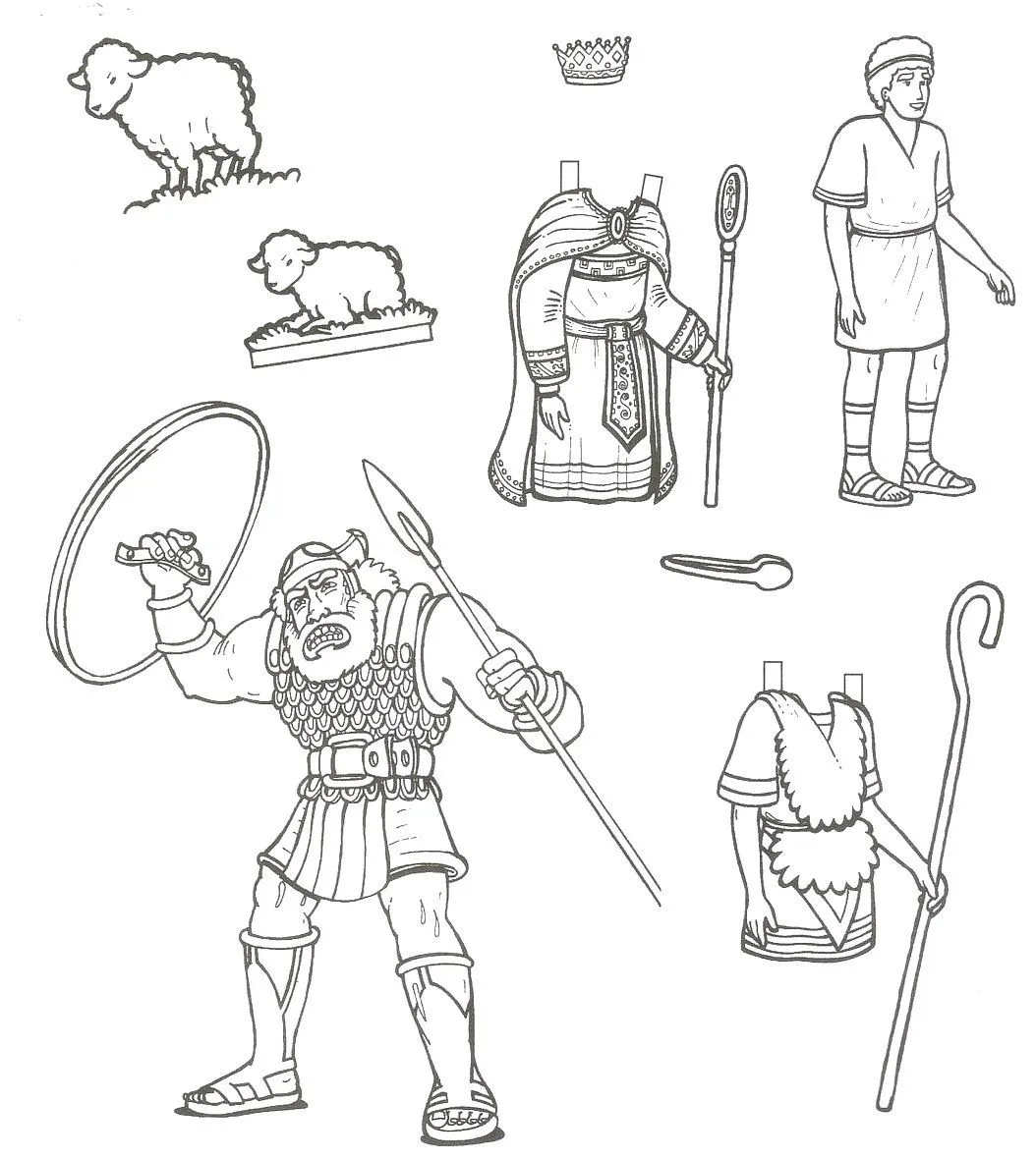 david co SUS ovejas Colouring Pages (page 3) david co SUS ovejas Colouring Pages (page 3)