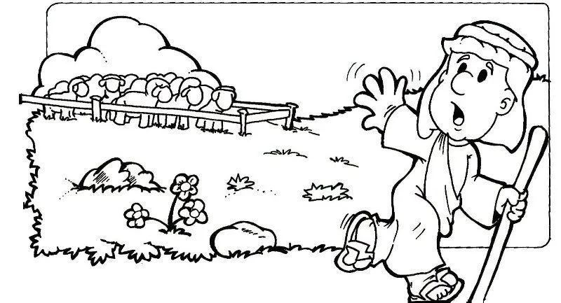 Dibujos de pastor con ovejas para colorear - Imagui Dibujos de pastor con ovejas para colorear - Imagui