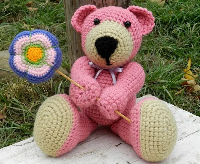 daxa rabalea: Tejiendo con Esperanza - Osita Teddy daxa rabalea: Tejiendo con Esperanza - Osita Teddy