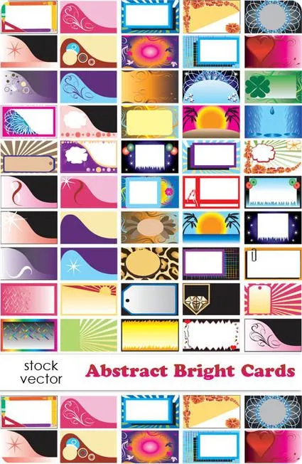 dcg design: Tarjetas con diseños Abstractos en vectores ... dcg design: Tarjetas con diseños Abstractos en vectores ...