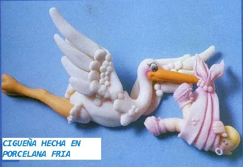 DECOBABY: MUESTRA DE RECUERDOS PARA BEBES EN PORCELANA FRIA