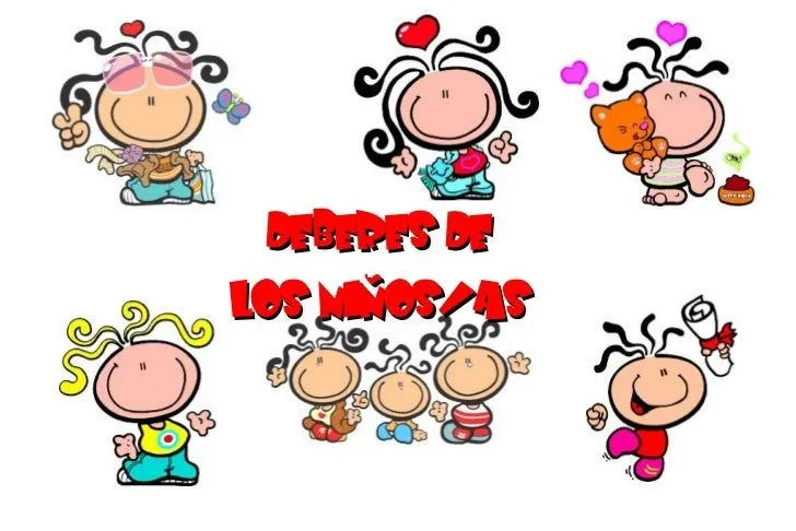 Deberes de los niños en el hogar animados - Imagui