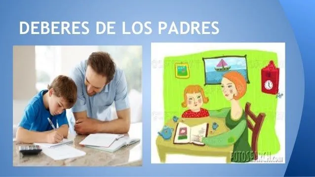 DEBERES DE NUESTROS PADRES