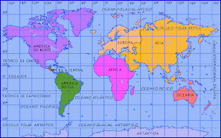 Deberes: Planisferio