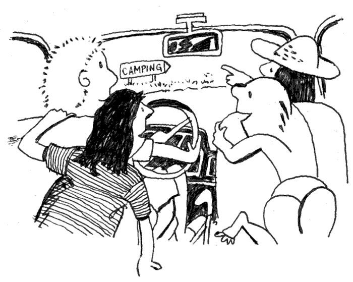 decamping